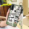 Phone Holder Shockproof Phone Case For TCL 20 SE Cartoon Protective Back Cover Lanyard Cute Wrist Strap Durable Ring