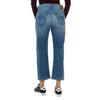 Women's Ripped and Worn Effect Long Jeans 6Y5J10-5D2MZ