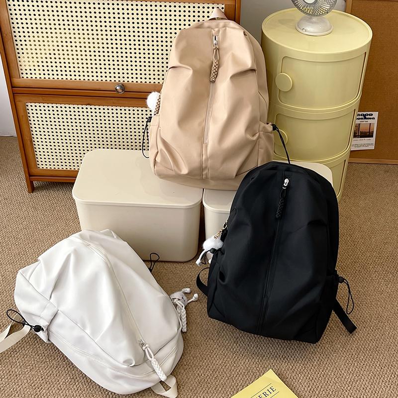 Однотонный рюкзак для школьников — фото 5