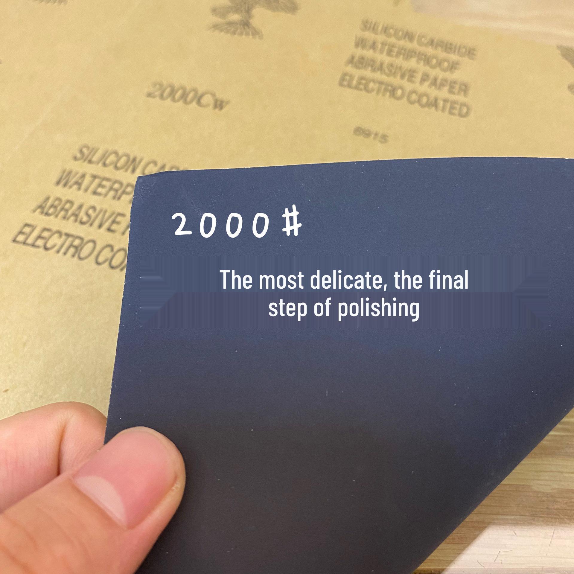 

Eagle Sandpaper for Gundam Model Polishing