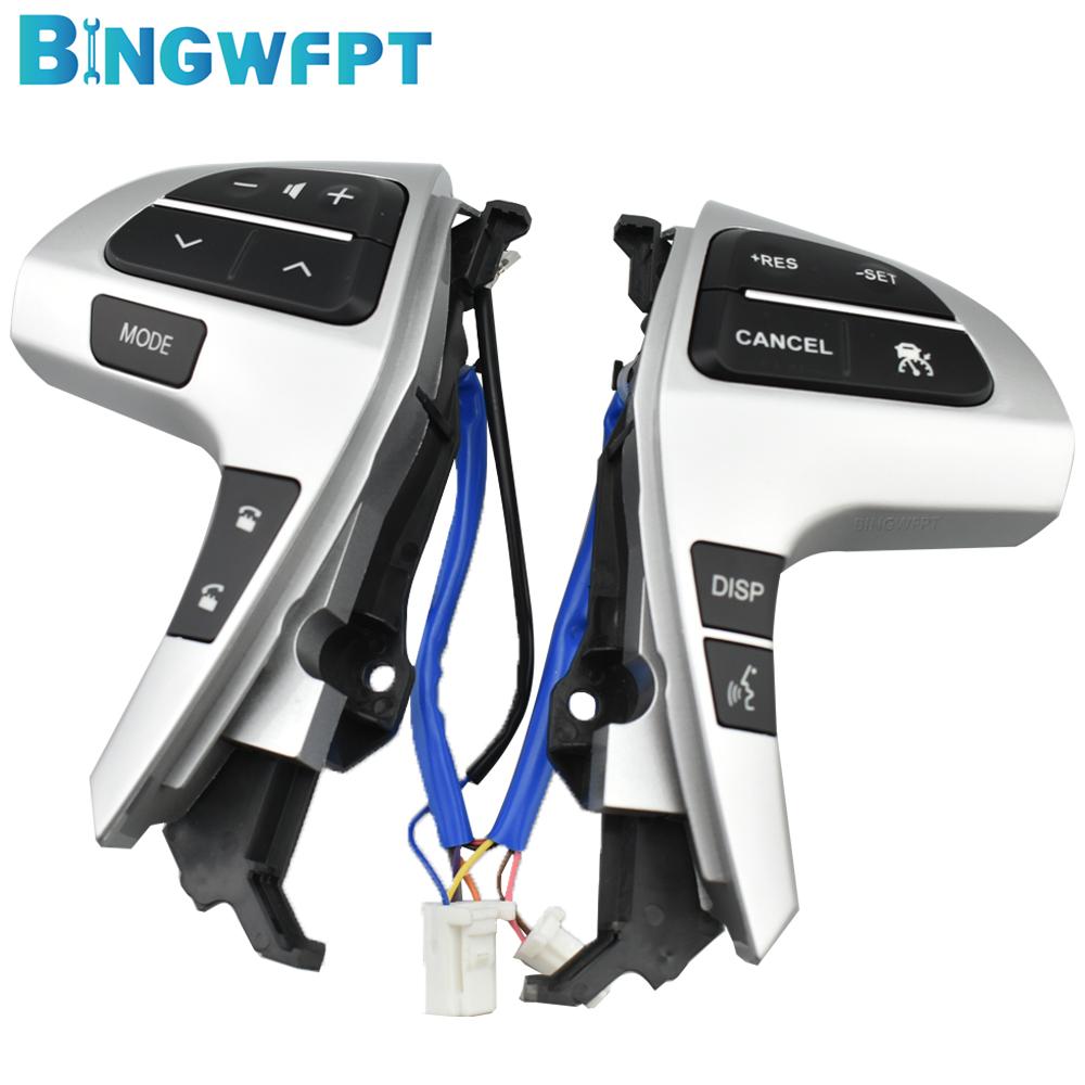 For Toyota HILUX VIGO KUN2*,35 2011-2015 Multifunction Steering Wheel Control Switch Cruise Button 84250-0E220 Switch