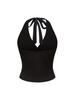 Women's European & American Halter Strap Slim Backless Vest Top