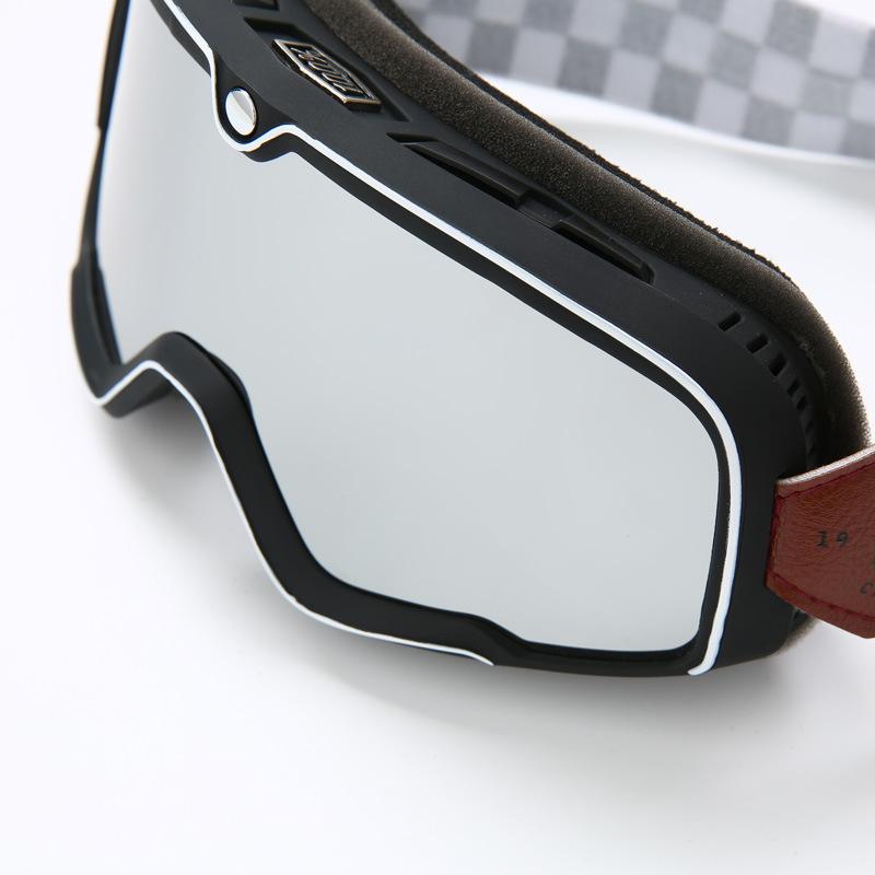 Nowe Gogle Motocyklowe Off-Road Stylu Harley Wiatroodporne Pyłoszczelne Okulary Retro Gogle/MT09