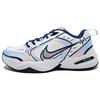 Air Monarch 4 Abrasion Resistant Abrasion Resistant Low Top Chunky Sneakers Men's White Blue Pink 415445-102(Team1083- )
