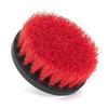Embouts Brosse de Nettoyage - Paris Prix - Lot de 3 - 10cm Rouge