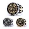 2026 Vintage Archangel St. Michael's Men's Ring Party Jewelry Accessory Ring