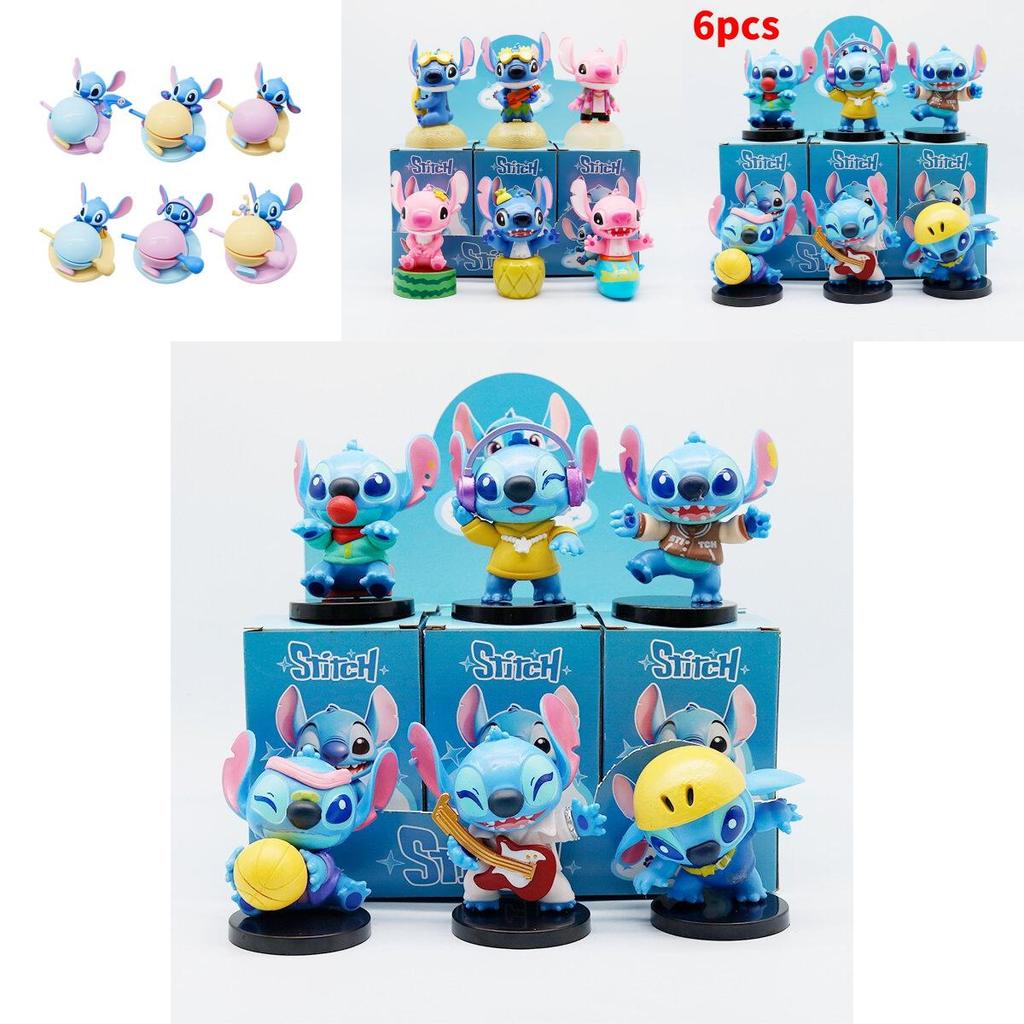 Disney Stitch Pvc Collectible Figure With Interactive Crane Game For Kids And Collectors