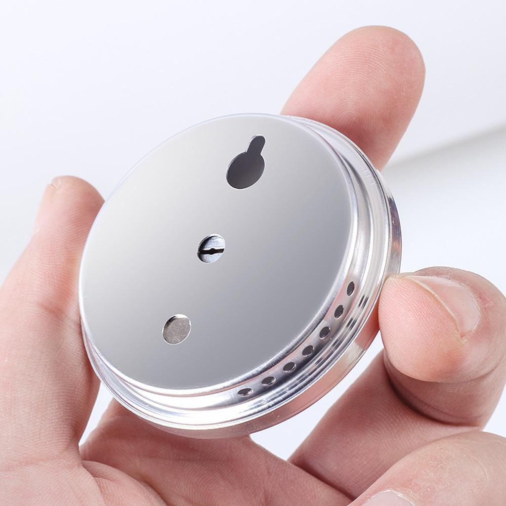 57mm Durchmesser Hygrometer Mechanisch Ohne Batterie Tragbar Genau Langlebig Hygrometer Innen Außen Feuchtigkeitsmesser Mit Magnet