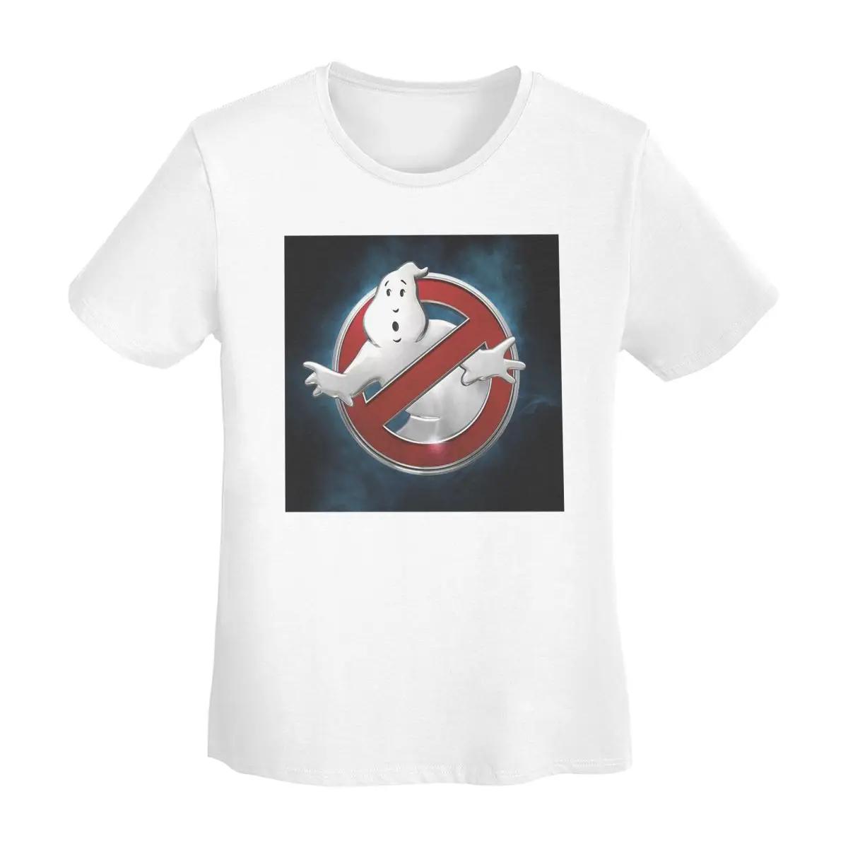 

The GhostBusters Logo Pattern TShirt Women Short Sleeve T Shirts ONeck Clothes Cotton Summer Tees Streetwear S