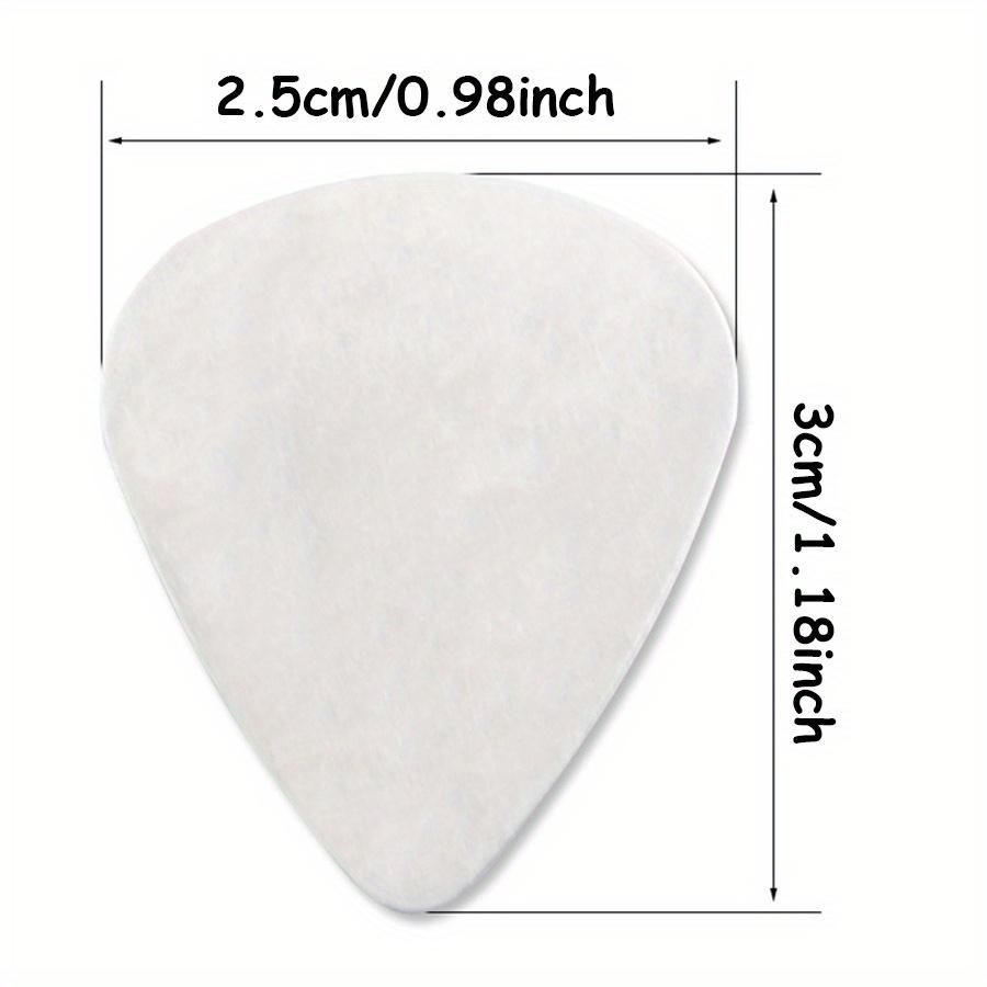 6Pcs 0.3mm Stainless Steel Guitar Picks - Durable Metal Plectrums for Acoustic/Electric Guitar, Ukulele & Bass, Precision ZSY