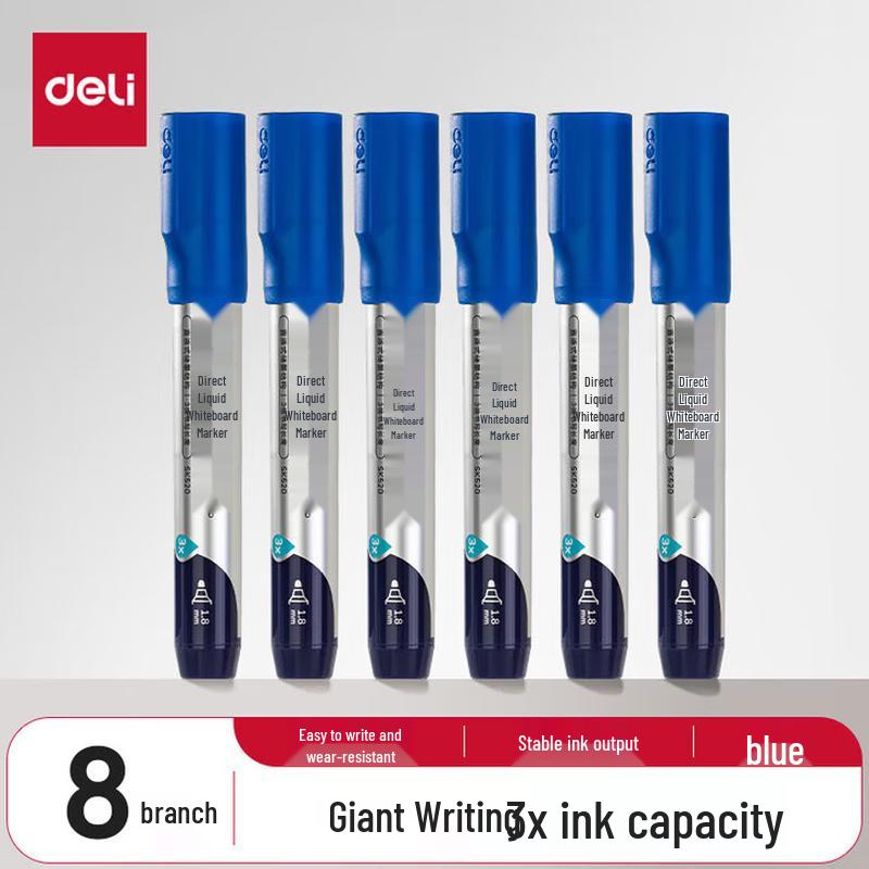 Deli SK520 Erasable Whiteboard Marker