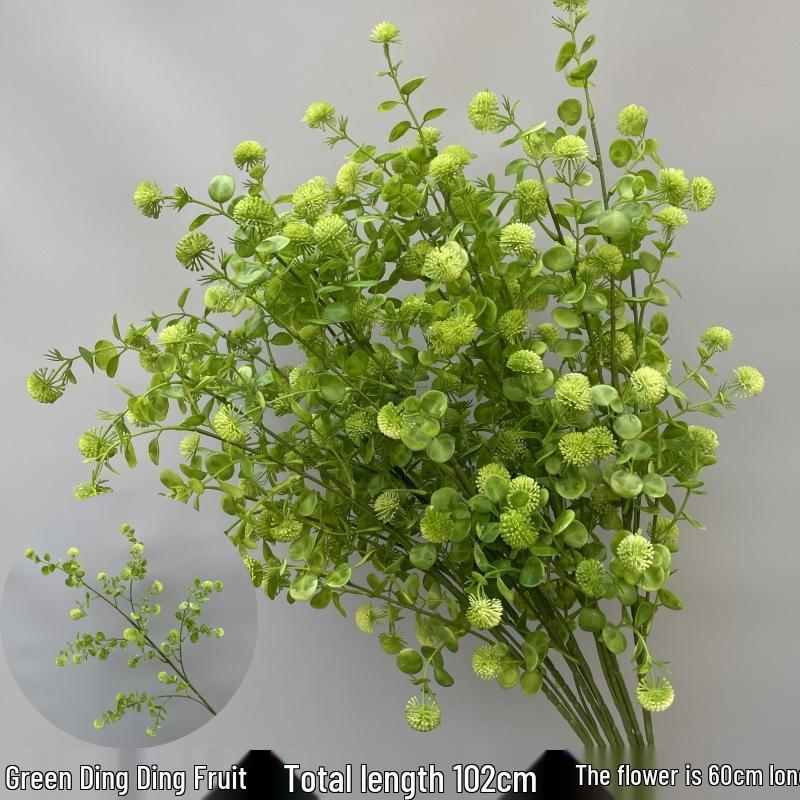 Junran Floral Wedding Props: Silk Eucalyptus Fruits for Flower Arrangements and Decorations