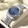 Morning Glow Men's Fashionable Business Quartz Watch with Calendar & Luminous Waterproof Features