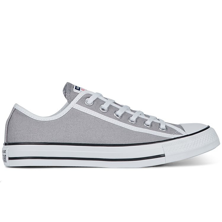 Converse Chuck Taylor All Star Gamer Low Top Lace-Up Lightweight Canvas Shoes Unisex Sneakers Gray 163982C