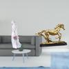 Girl Figurine Horse Statue Desktop Ornament Resin Sculpture Miniature Collectible Suitable for