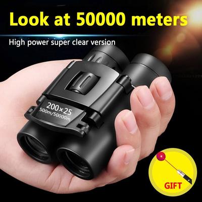 Nieuwe 300x25 50000m HD professionele, krachtige verrekijker met groot bereik, prismatische telescoop, draagbare verrekijker, militair, jacht