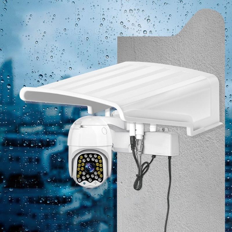 Security Cameras Sun Rain Shade Outdoor Camera Protective Cover Shield for Rain Sun Sunlight Dust Resistance Protective Roof