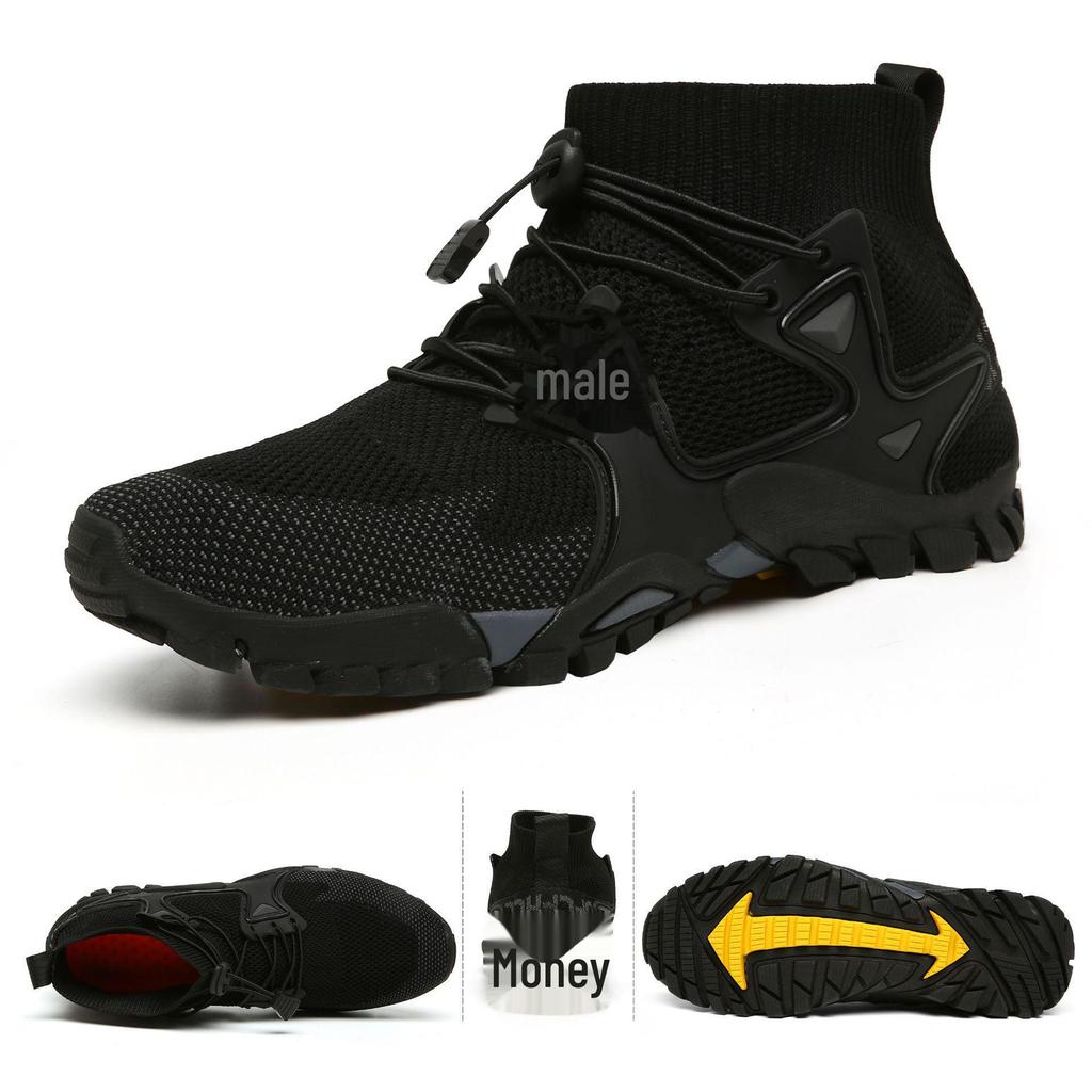 Breathable Non-Slip Hiking Boots for Men & Women - Wear-Resistant, Ideal for Outdoor Activities Like Fishing & Camping with Large Sizes Available