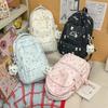 Schoolbag High Value Backpack Small Fresh Sweet Junior High School College Student Schoolbag Large Capacity Casual Versatile Backpack