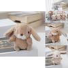 Adorable Llavero de Peluche de Conejo Realista con Relleno de Algodón PP Suave Llavero Lindo Juguete Perfecto Para Parejas y Bolsas de Coche