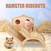 Hamster Tunnel Hamster Ladder Tunnel Playground Toy Wooden Small Animals Playpen For Pets Gerbils Hamster Hideouts