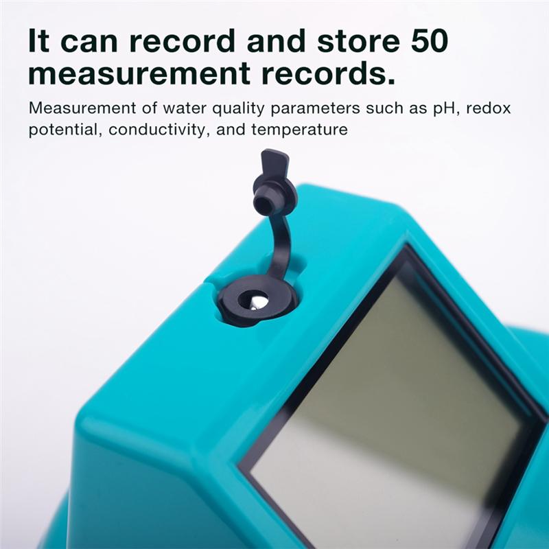 A25F-Bluetooth EC ORP Temp PH Meter Water Quality Tester Conductivity Tester For Aquariums Pools Aquaculture