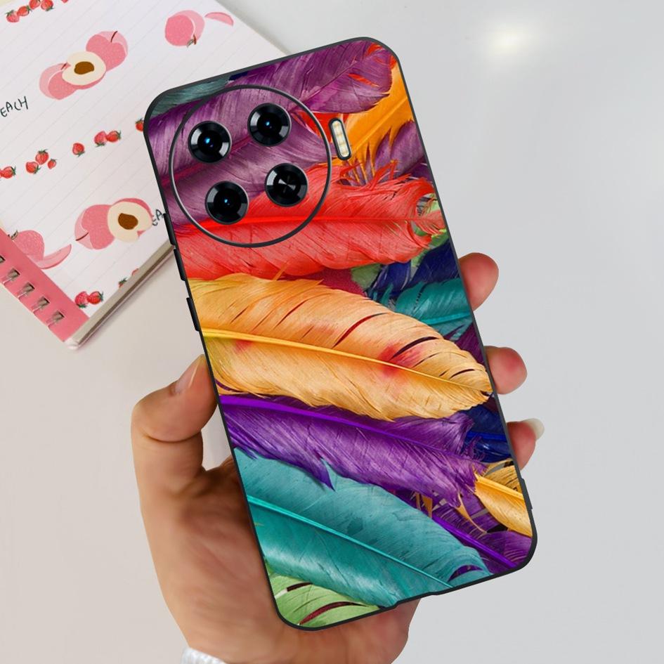 Für Tecno Spark 20 Pro+ KJ7 Hülle 2024 Süßes Herz Dinosaurier Cartoon Stoßfest Weiche Hülle Für Tecno Spark 20 Pro Plus Etui Funda
