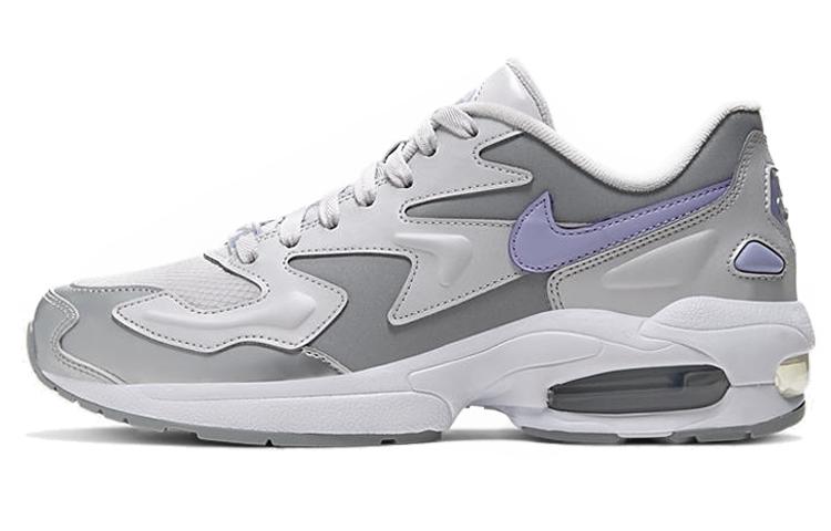 Nike Air Max 2 Light SE Vast Grey Purple Agate Women s CJ7981-001 38