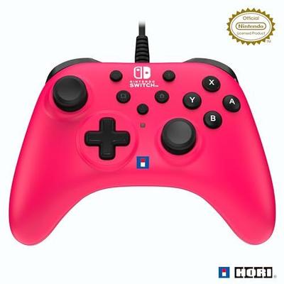 [USED] Nintendo Licensed Product Horipad TURBO for Nintendo Switch? / PC Magenta Rapid Fire Hole