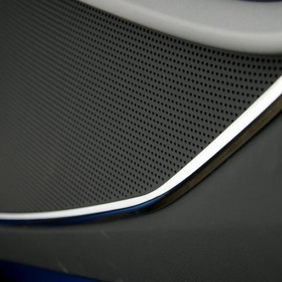 2pcs Door Inner Speaker Cover Decor Trim For Chevrolet Camaro 2017- Chrome