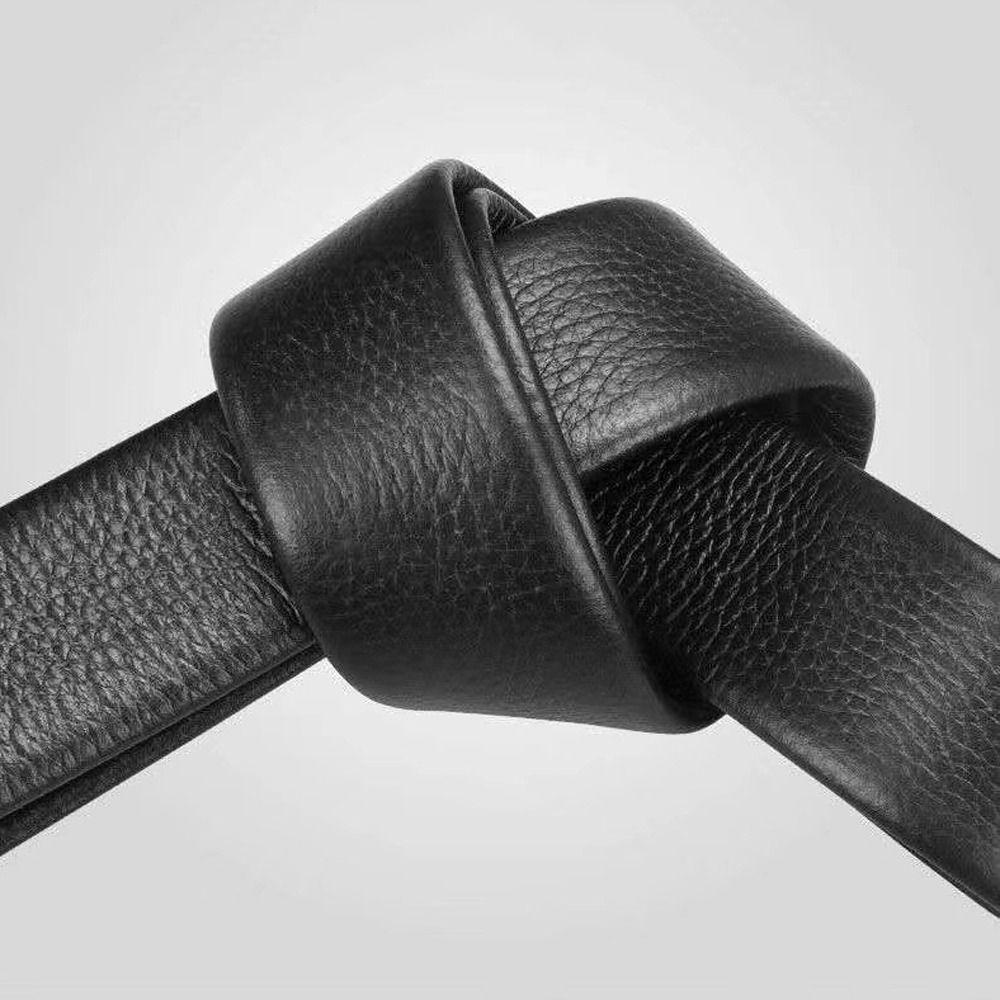 Soft Replacement Craft DIY Classic Waistband 3.5cm Waistband Non-porous Girdle Leather Belt