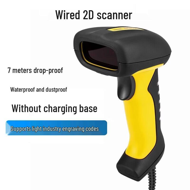 NETUM NT-1202W Industrial Wireless 2D DPM Barcode Scanner