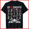 2026 Formule Racen Zwart Katoenen T-shirt S-5XL