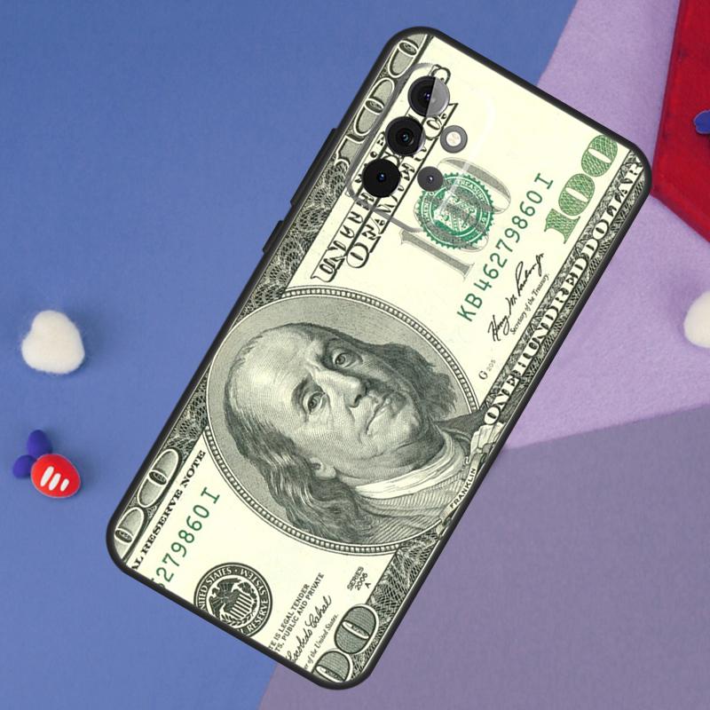 Banknote Dollar Cash Money Case For Samsung Galaxy A54 A34 A24 A14 A53 A33 A23 A13 A52 A32 A22 A12 A51 A71 A52S Cover