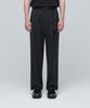MUSINSA STANDARD Real Wide Belted Slacks [Charcoal Gray]