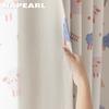 1PC NAPEARL 90% Blackout Curtains Cute Lamb Print Children's Curtains Thick Curtains for Bedroom Living Room Window for Home Decor