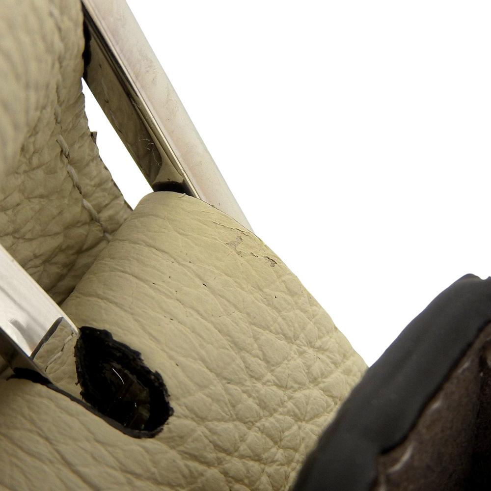 BONAVENTURA Mina Medium Bucket Bag with Pouch, Excellent Condition, Women's, Ivory Shoulder bag IvoryUsed