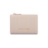 New Solid Color Fashion Bar Embossed Women's Wallet, High Quality Short Women's Wallet