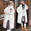 Long cotton-padded clothes for women in winter, thickened cotton-padded clothes over the knee, loose cotton-padded jackets for women, trendy jackets