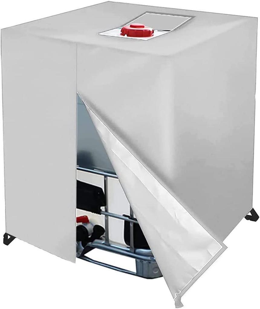 IBC Tank Protective Cover - 420D Oxford Cloth, 1000L, Sun & Dust Protection for Water Barrels