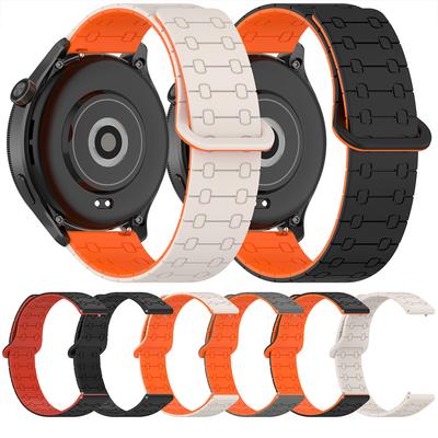 Silicone Band For Huawei Watch GT 6 GT6 Pro 46mm Strap Magnetic Loop Correa For Huawei Watch 5 Pro 4 3 GT6 GT5 GT4 GT3 GT2 GT2e