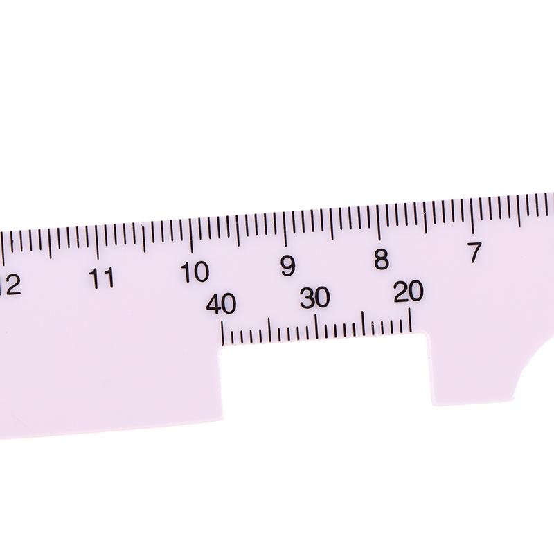Pd Optometric Ruler Measure Pupil Distance Eye Ophthalmic Tool Eye Occluder For Vision Test Eye Care Soft Straight Ruler