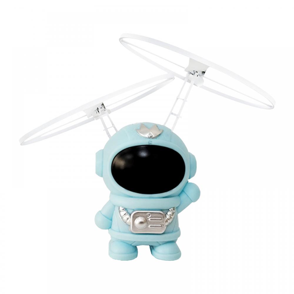 Mini Juguete Volador por Inducción Infrarroja Estilo Astronauta Avión Helicóptero Juguete Máquina Voladora por Inducción Vuelo Automático Juguete para Niños