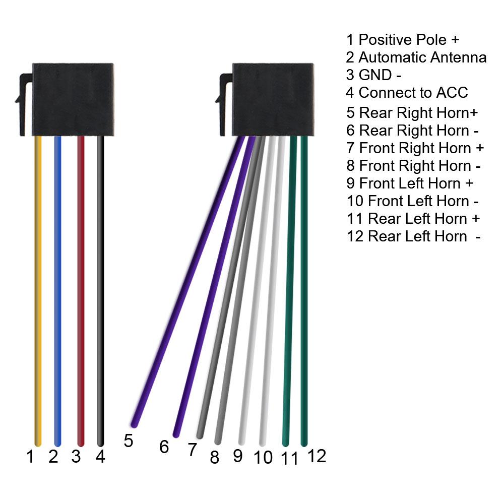 Multicolor Lighting Car Accessories Car Radio Car MP3 Player Digital BT Audio Music Stereo Remote Control Car MP3 Player