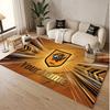 Custom Rug Hull FC Pattern Print Name Text Soft Non‑Slip Floor Carpet for Home Indoor Decoration