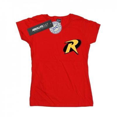 Damen/Damen Batman Robin Logo Baumwoll-T-Shirt