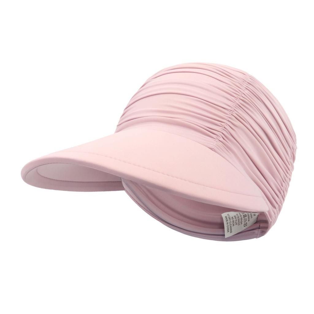 Women'S Sun Hat Women'S Uv Protection Ice-Feeling Material Large Brim Outdoor Sports Empty Top Hat