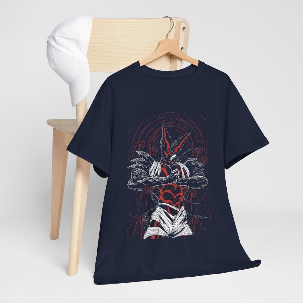Garou Tshirt One Punch Shonen King Horror Anime Unisexga Gift Black Shirt All Size M