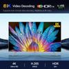 VONTAR H1 Android 12 TV Box Allwinner H618 Quad Core Cortex A53 Support 8K Video BT Wifi6 Google Voice Media Player Set Top Box