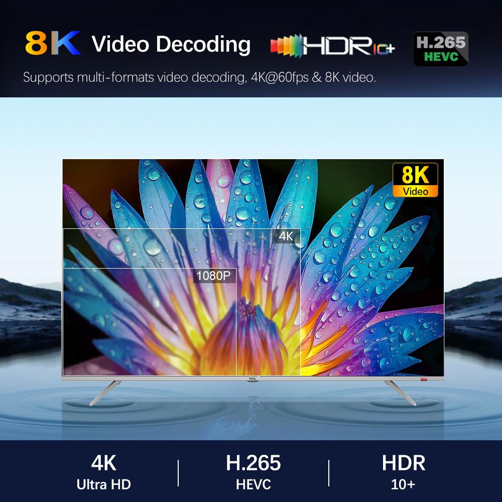 VONTAR H1 Android 12 TV Box Allwinner H618 Quad Core Cortex A53 Support 8K Video BT Wifi6 Google Voice Media Player Set Top Box